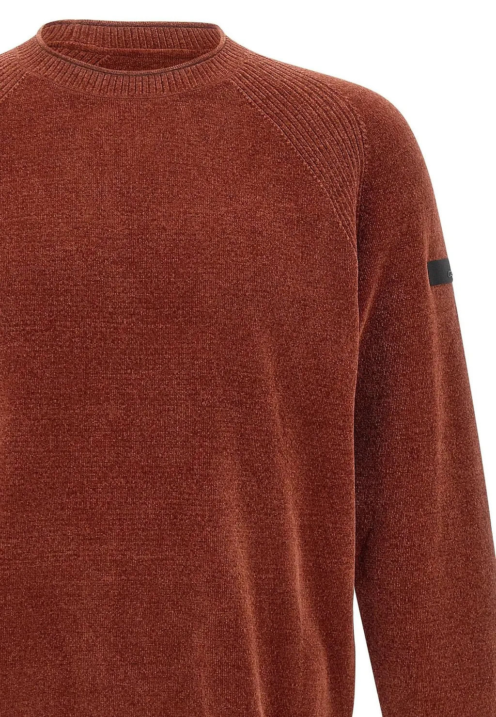 Rrd Velvet Ribbed Knitted Sweater