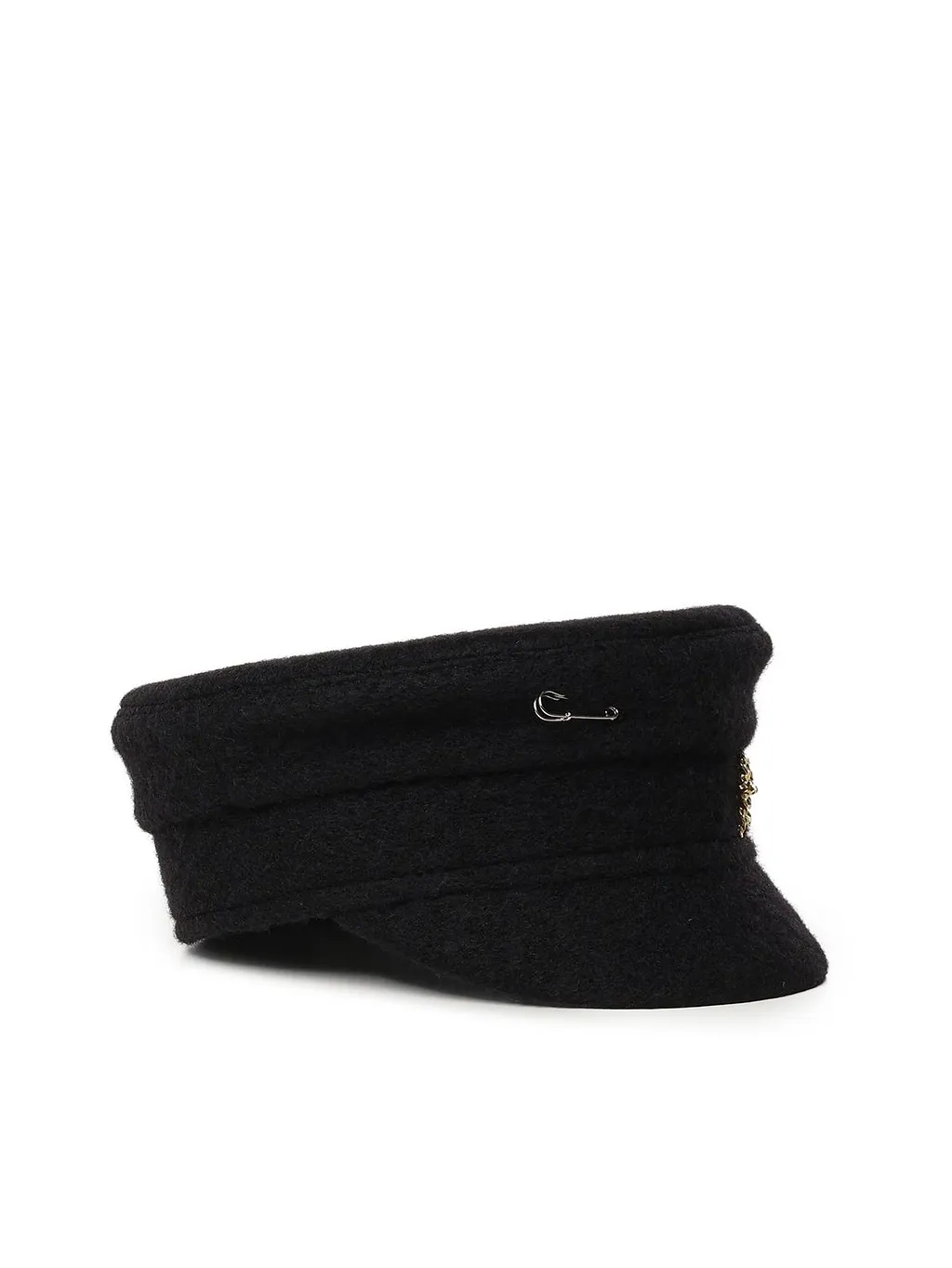 Chain-Logo Baker Boy Hat
