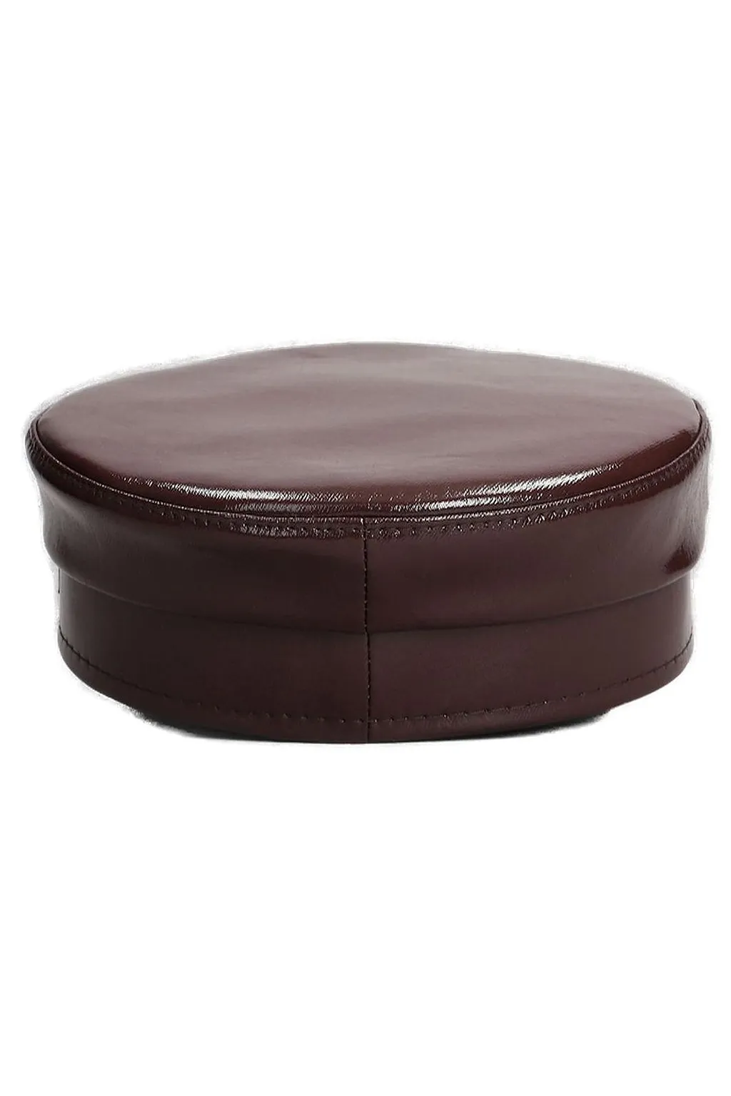 Ruslan Baginskiy Logo-Detail Curved Brim Beret