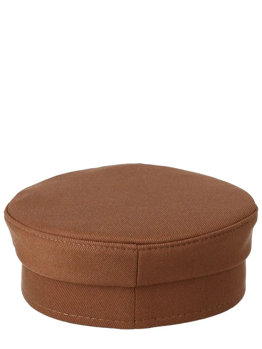 Logo Plaque Baker Boy Hat