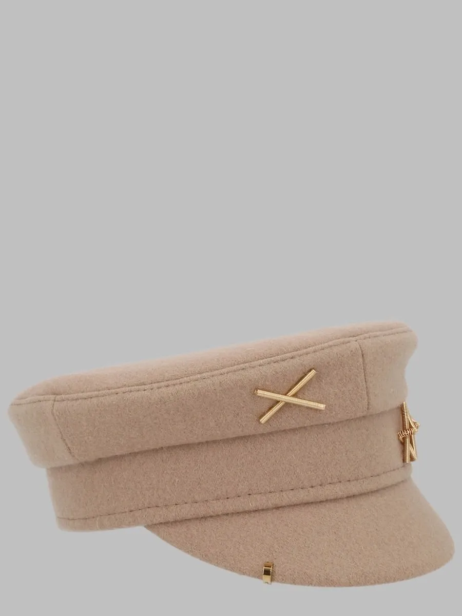 Ruslan Baginskiy Logo-Embellished Baker Boy Hat