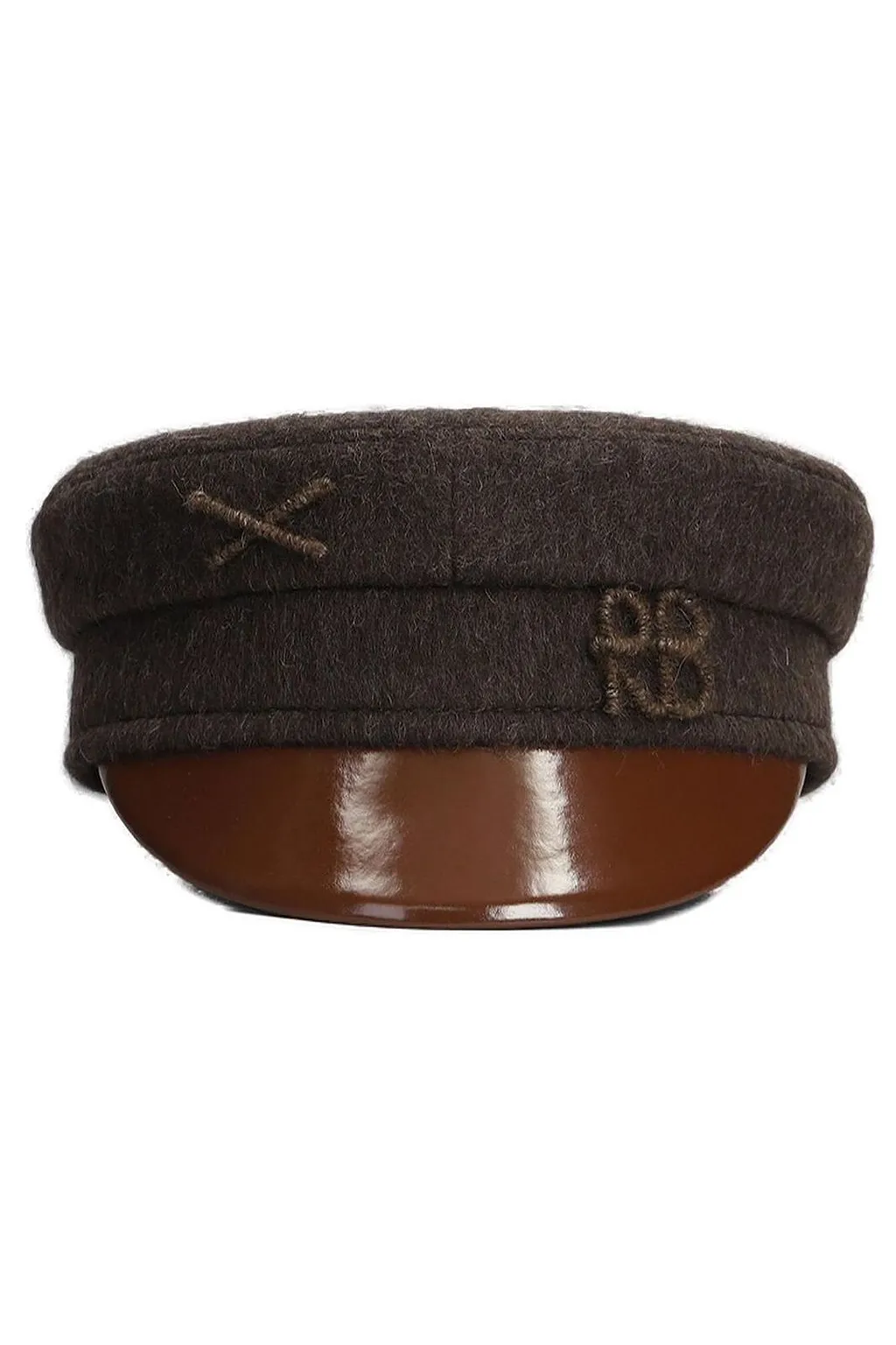 Logo-Embroidered Baker Boy Hat