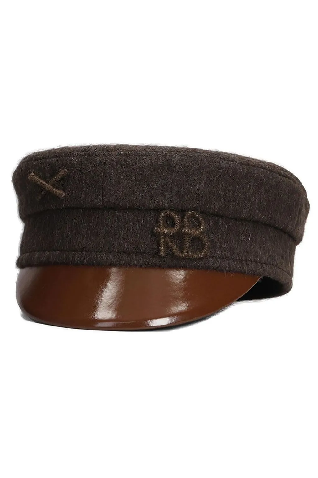 Logo-Embroidered Baker Boy Hat