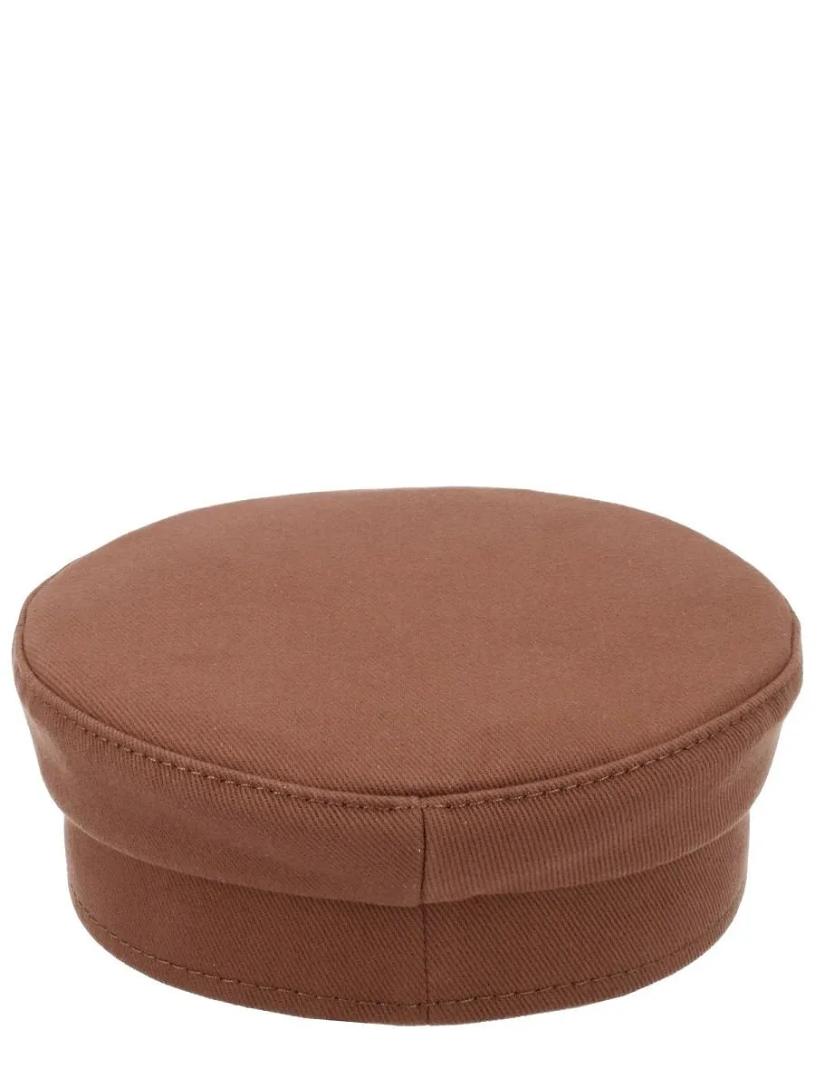 Ruslan Baginskiy Logo-Embroidered Baker Boy Hat
