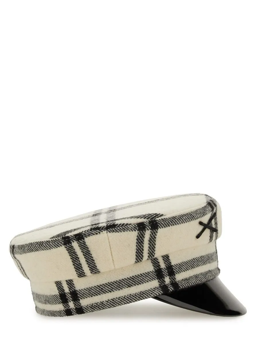 Ruslan Baginskiy Plaid Baker Boy Hat