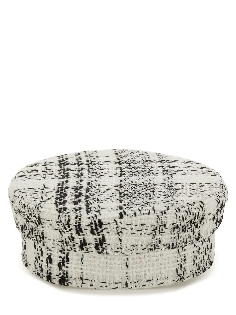 Ruslan Baginskiy Tweed Baker Boy Hat
