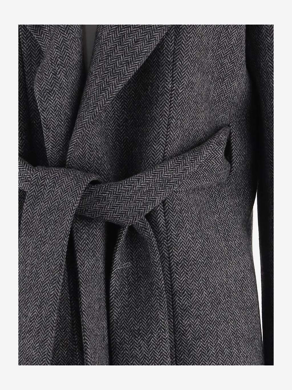Sa Su Phi Belted Herringbone Blazer