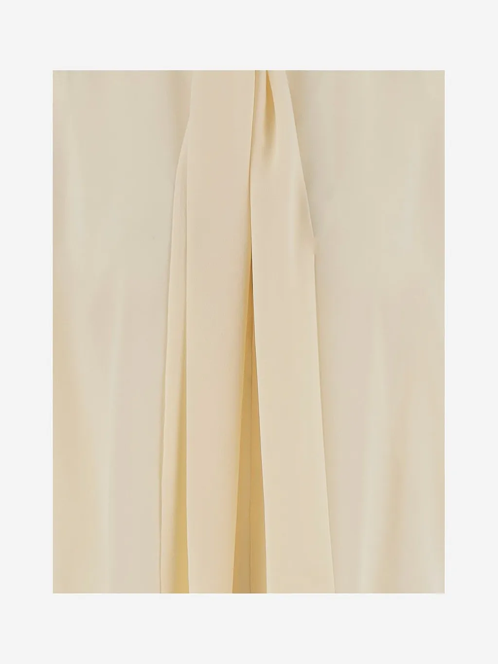 Bow-Tie Silk Shirt