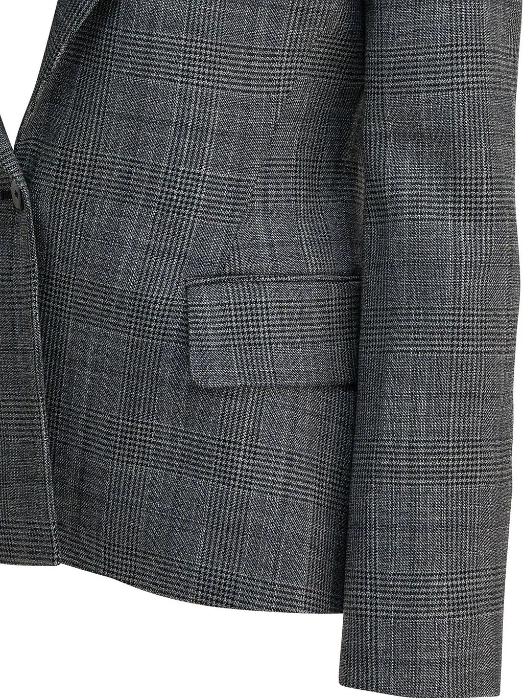 Sa Su Phi Check Pattern Blazer