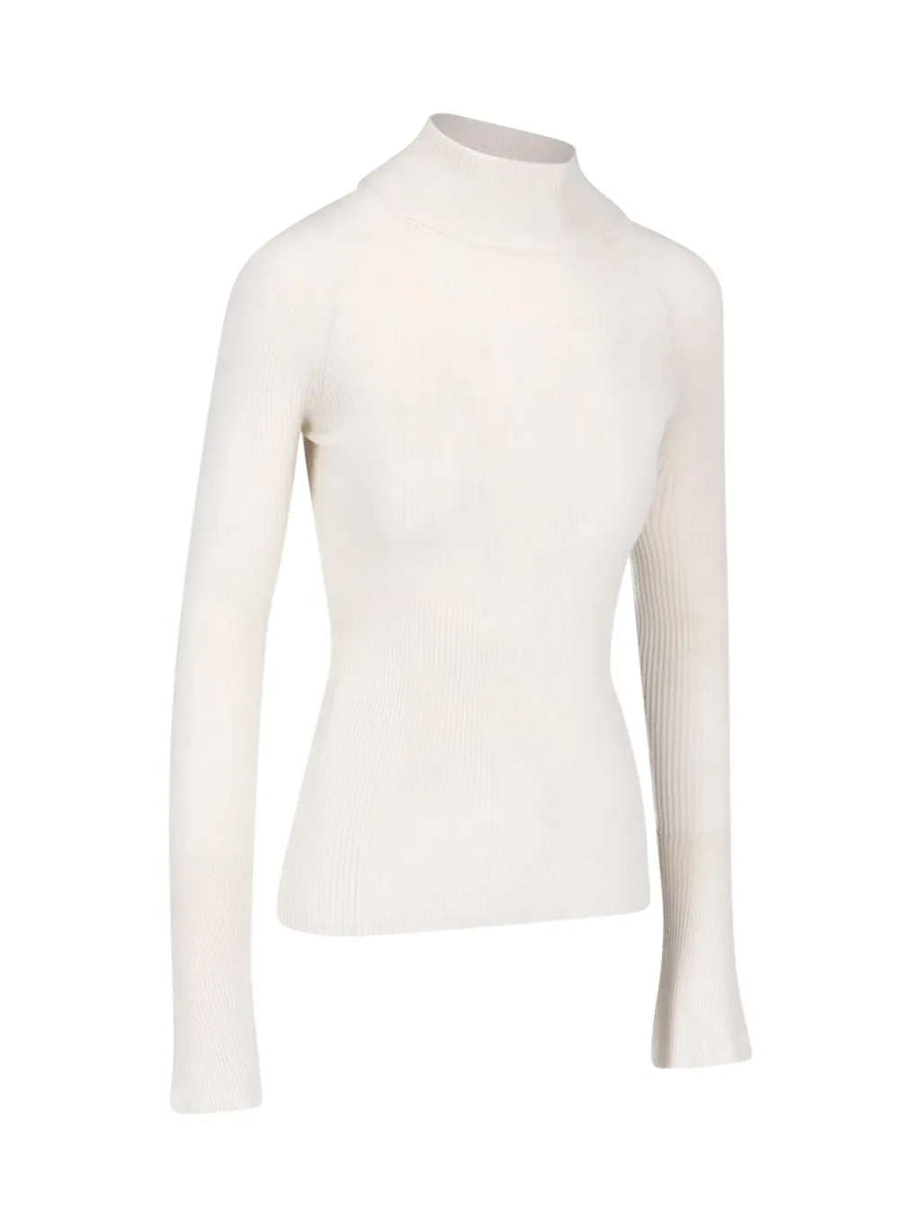 Sa Su Phi High-Neck Ribbed Sweater