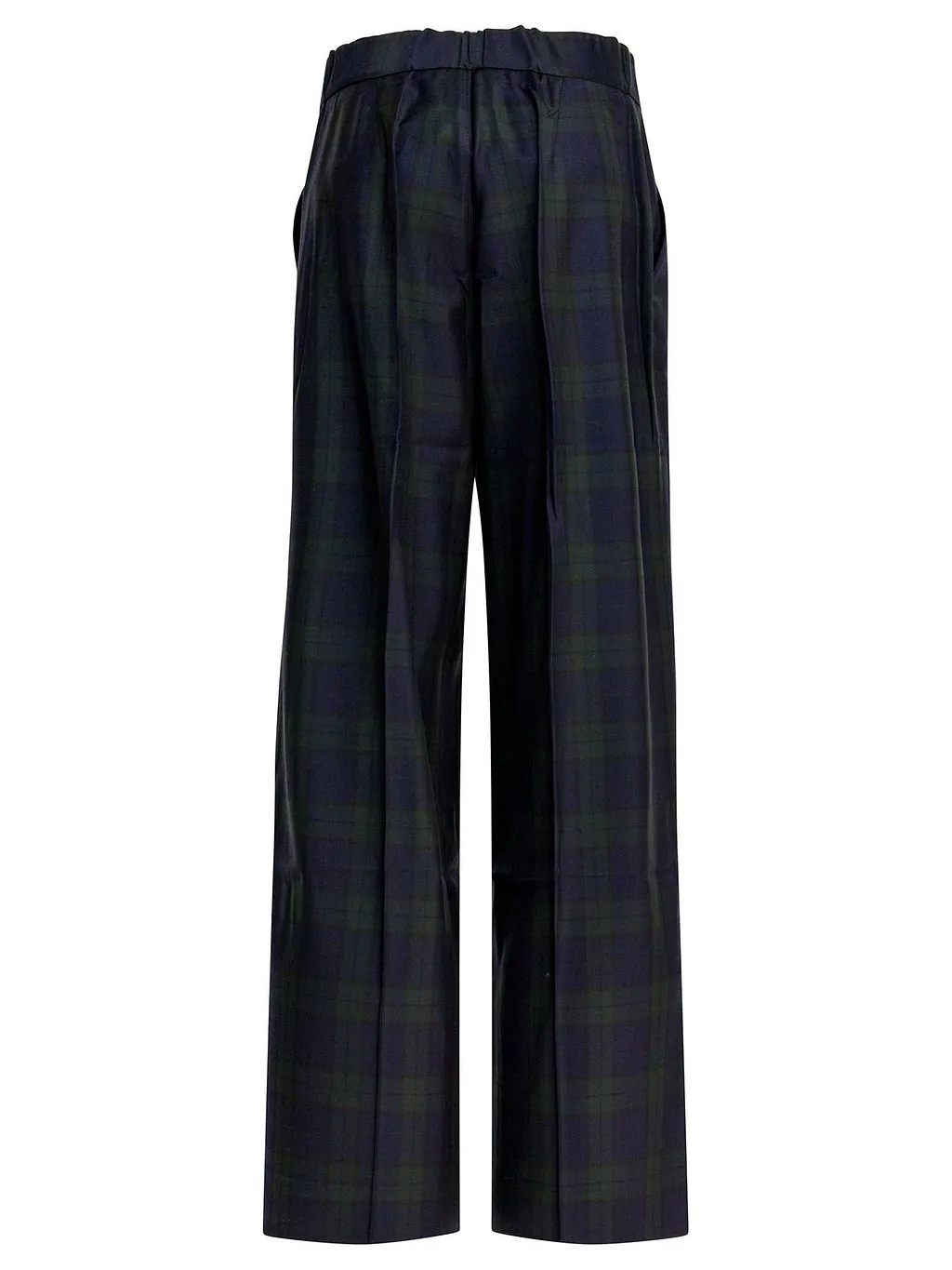 Sa Su Phi Pleated Check Pants