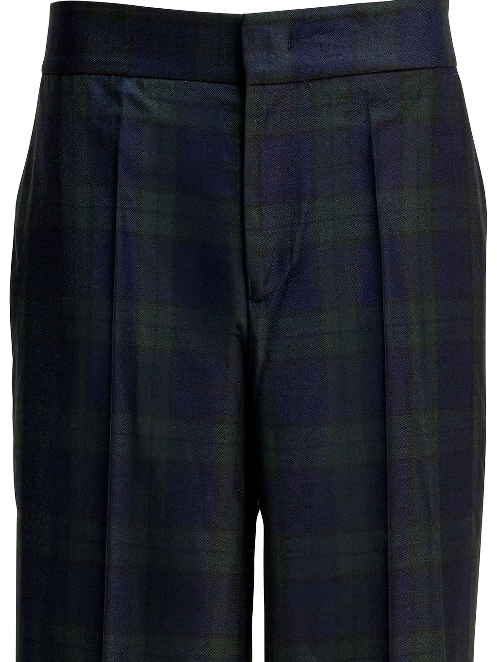 Sa Su Phi Pleated Check Pants