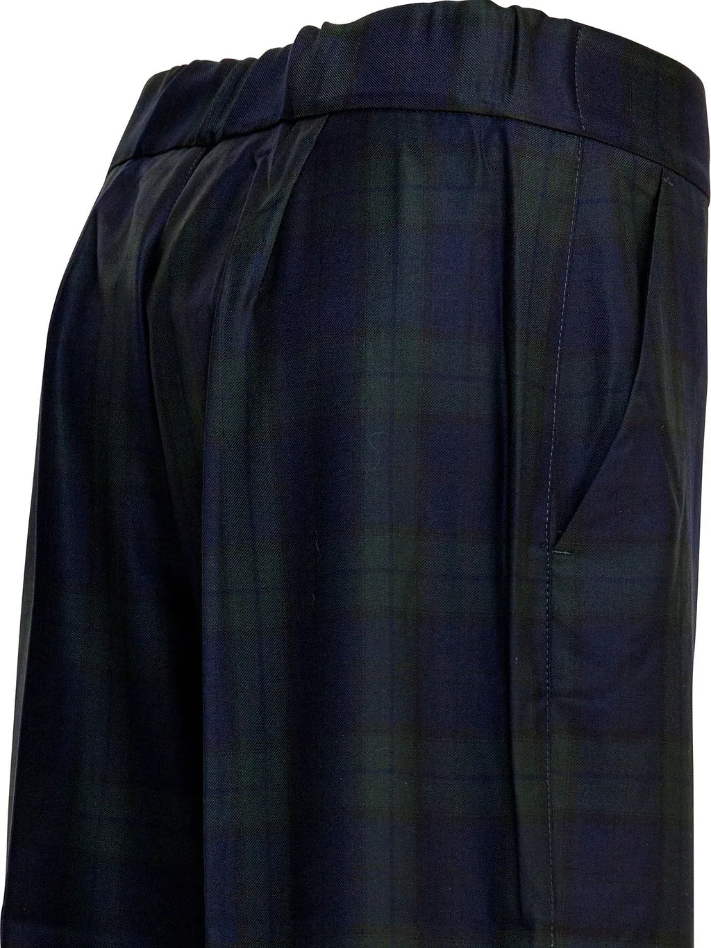 Sa Su Phi Pleated Check Pants