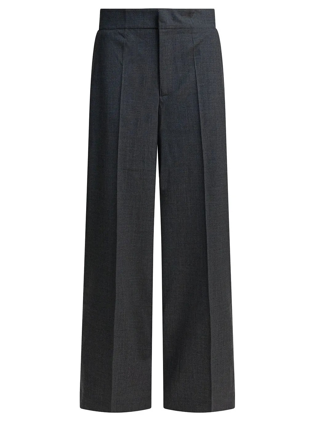 Pleated Wide-Leg Pants