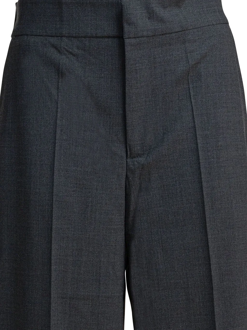 Pleated Wide-Leg Pants