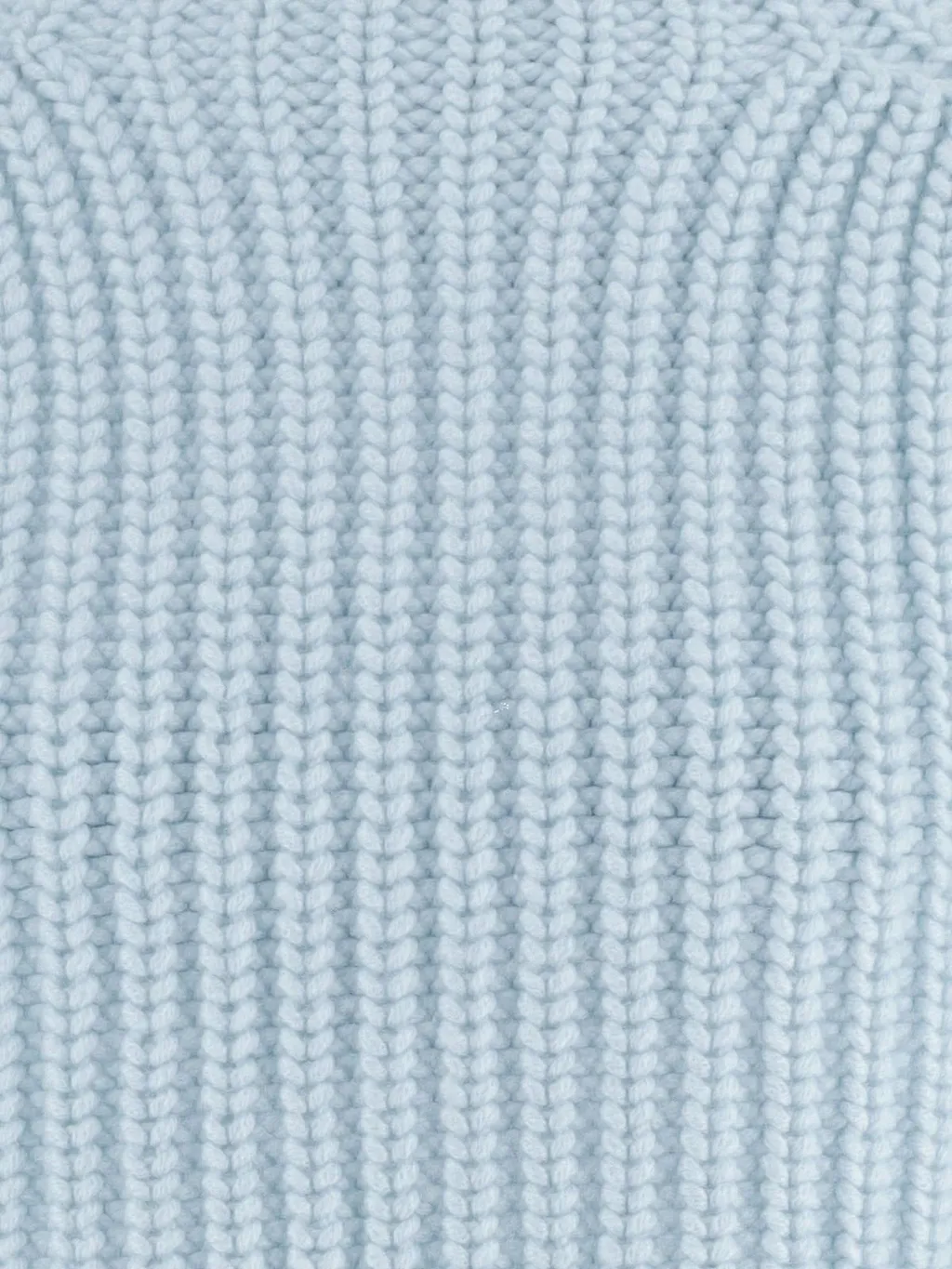 Ribbed High Neck Cape
