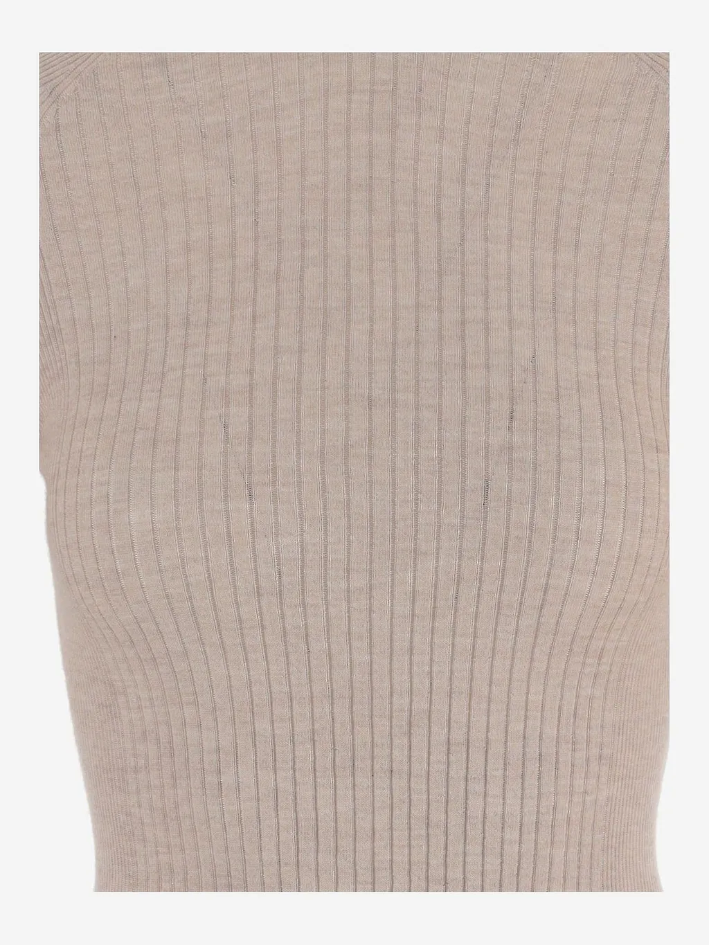 Sa Su Phi Ribbed Round-Neck Knitted Sweater