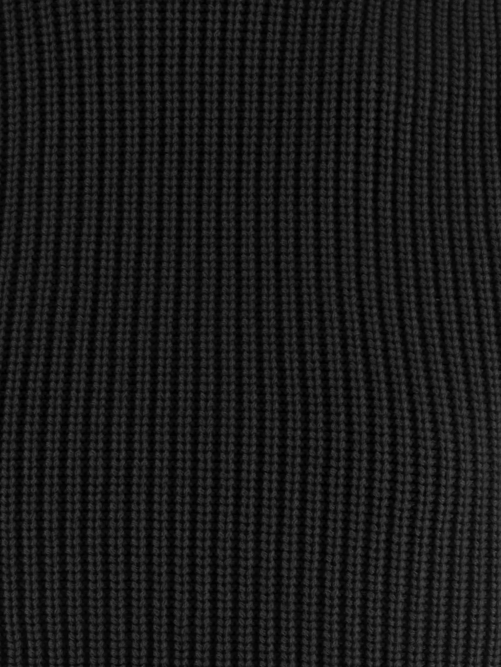 Ribbed Turtleneck Cape