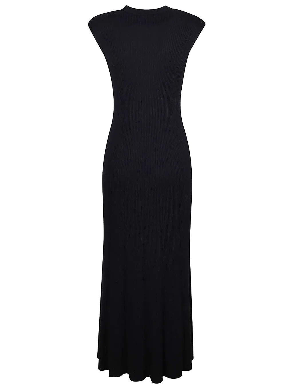 Ribbed Sleeveless Long Dress