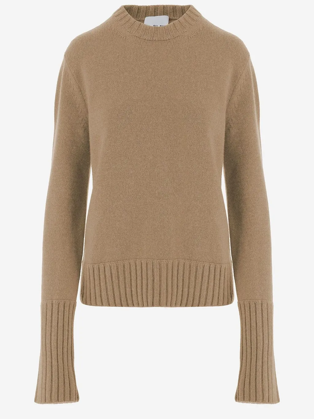 Sa Su Phi Ribbed Trim Knitted Sweater