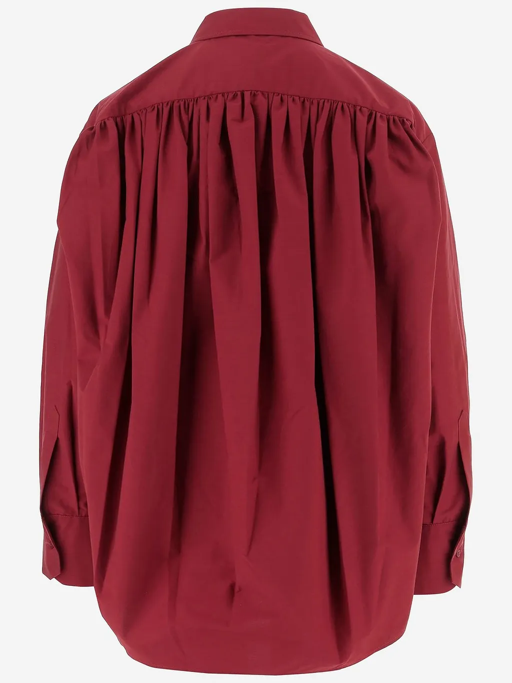 Sa Su Phi Ruffled-Back Oversized Shirt