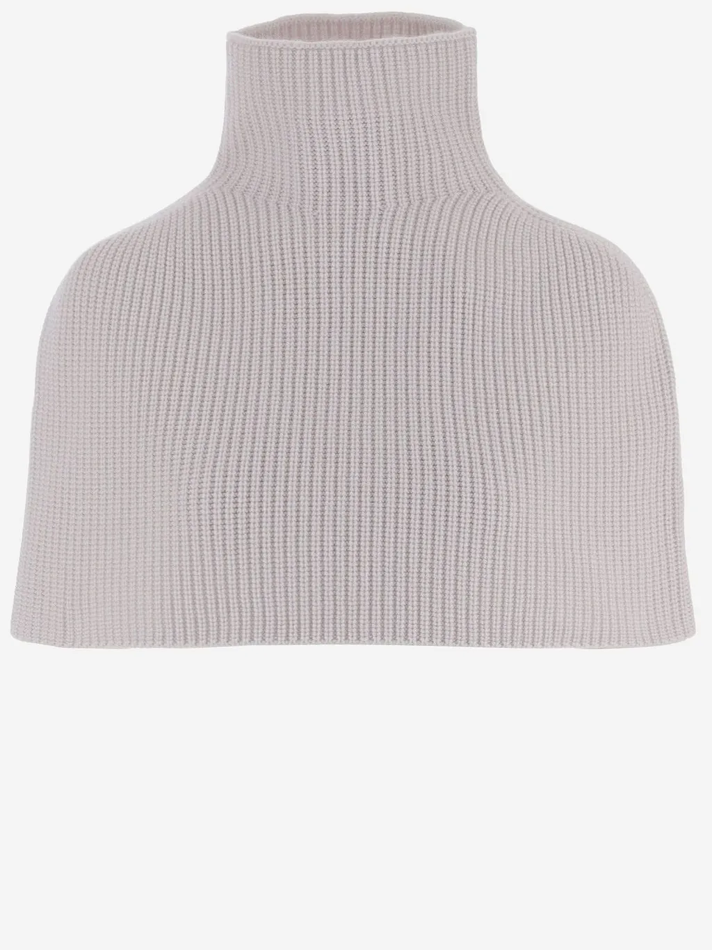 Ribbed Turtleneck Knitted Top