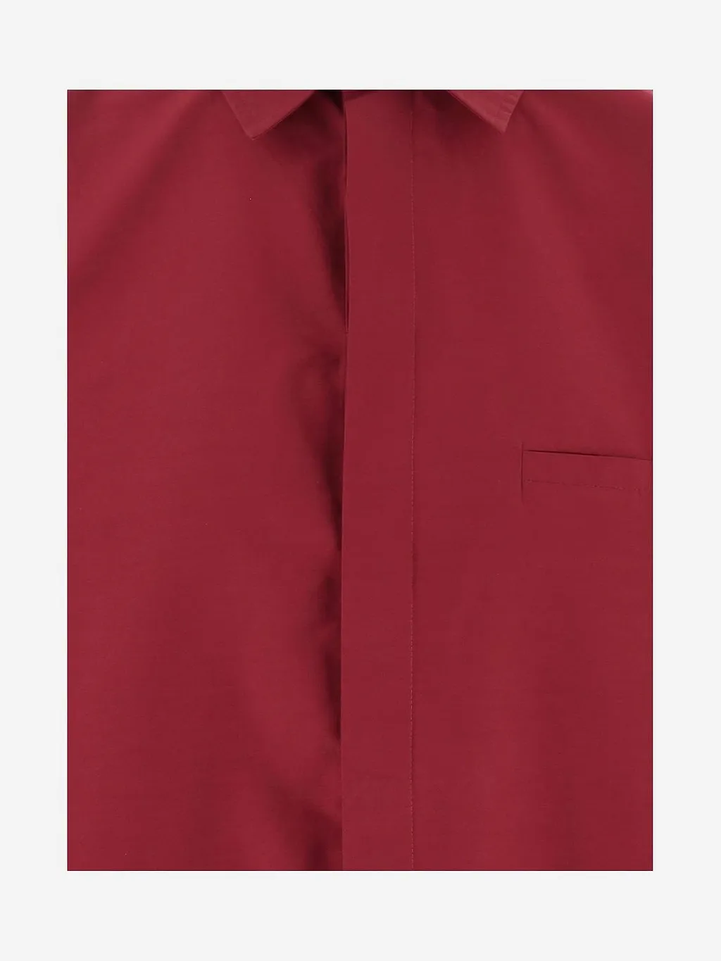 Sa Su Phi Ruffled-Back Oversized Shirt