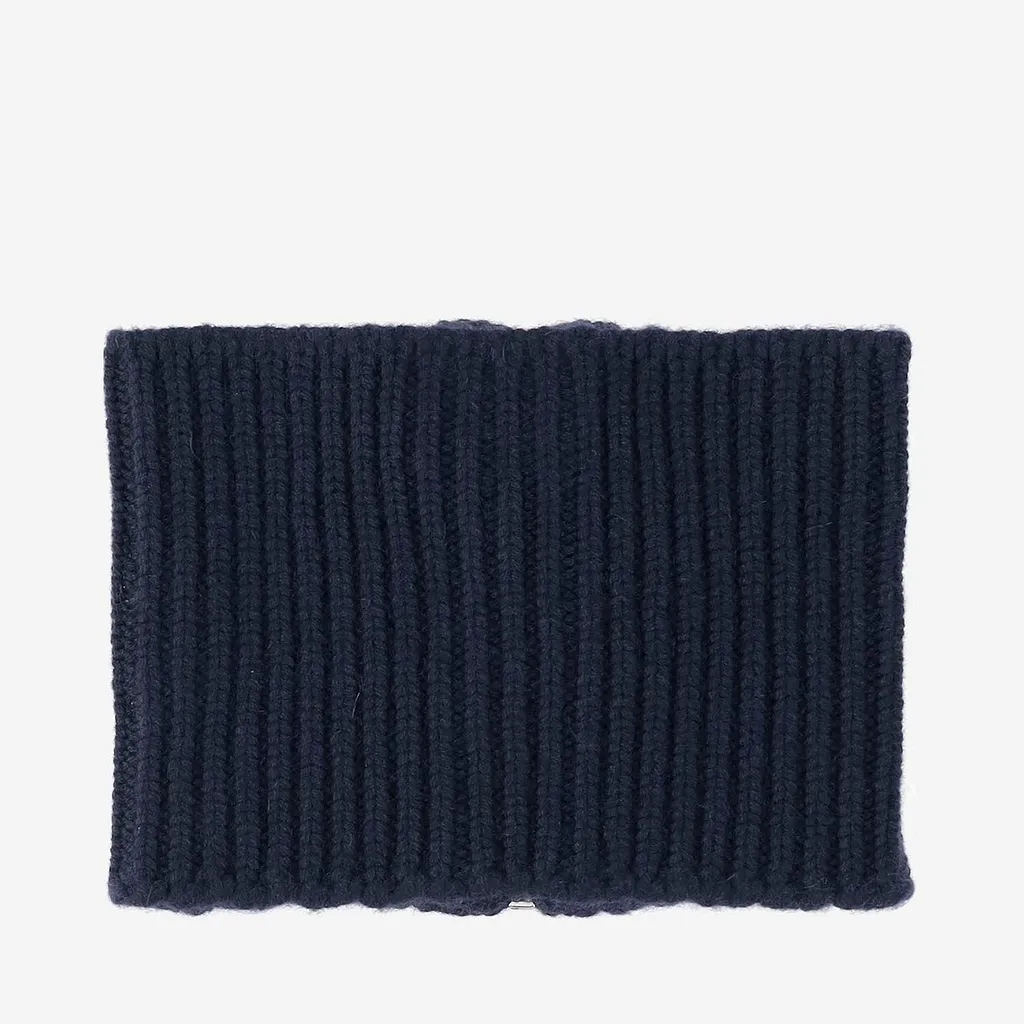 Ribbed Zip Neckwarmer