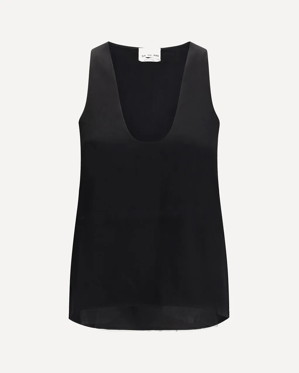 Scoop Neck Sleeveless Top
