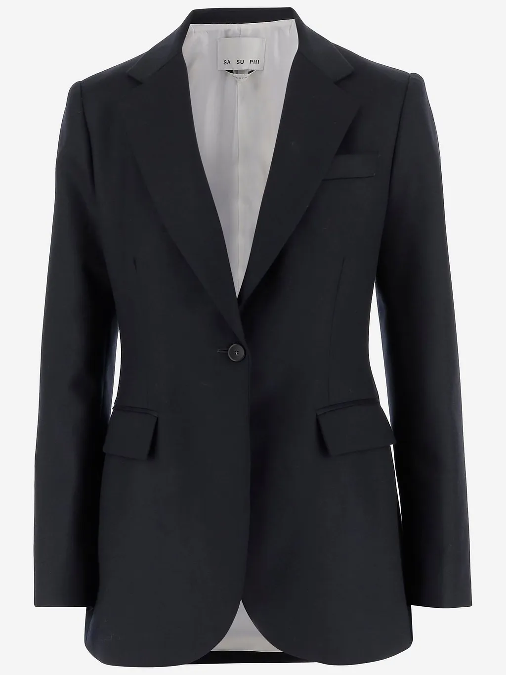 Sa Su Phi Single-Breasted Wool Jacket