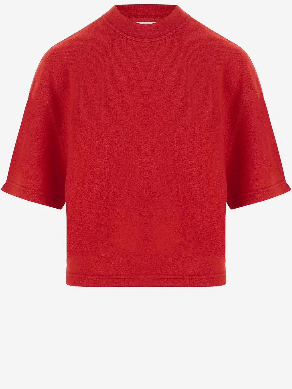 Sa Su Phi Short-Sleeve Cashmere Knitted Sweater