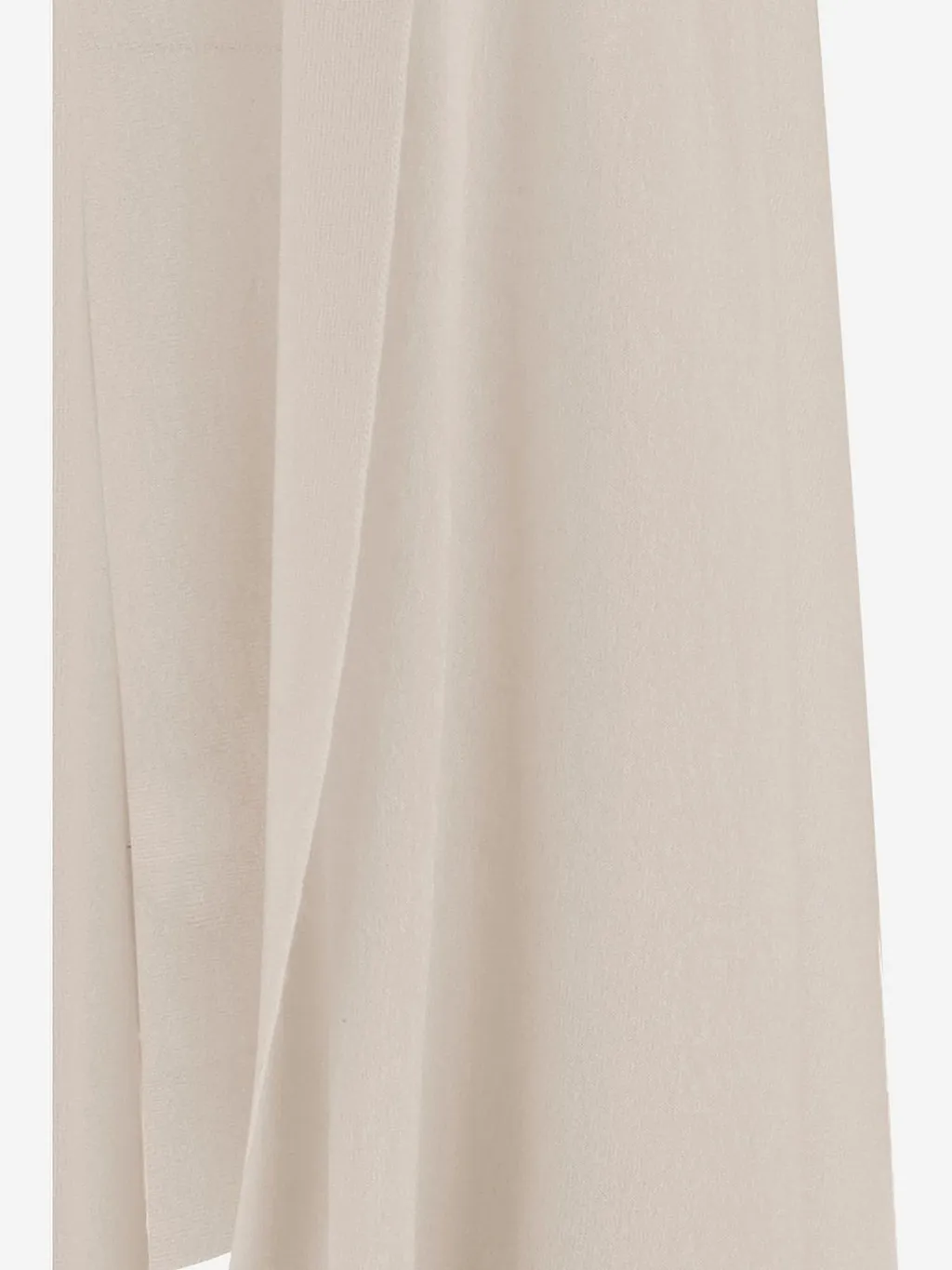 Sleeveless Long Knitted Sweater