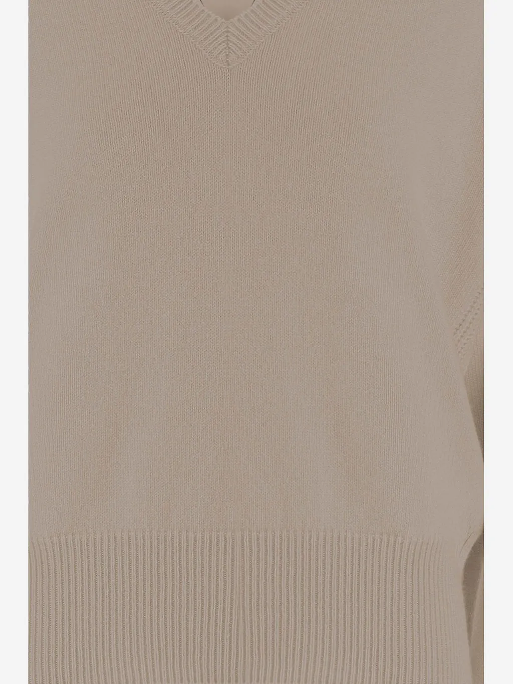 V-Neck Cashmere Knitted Sweater