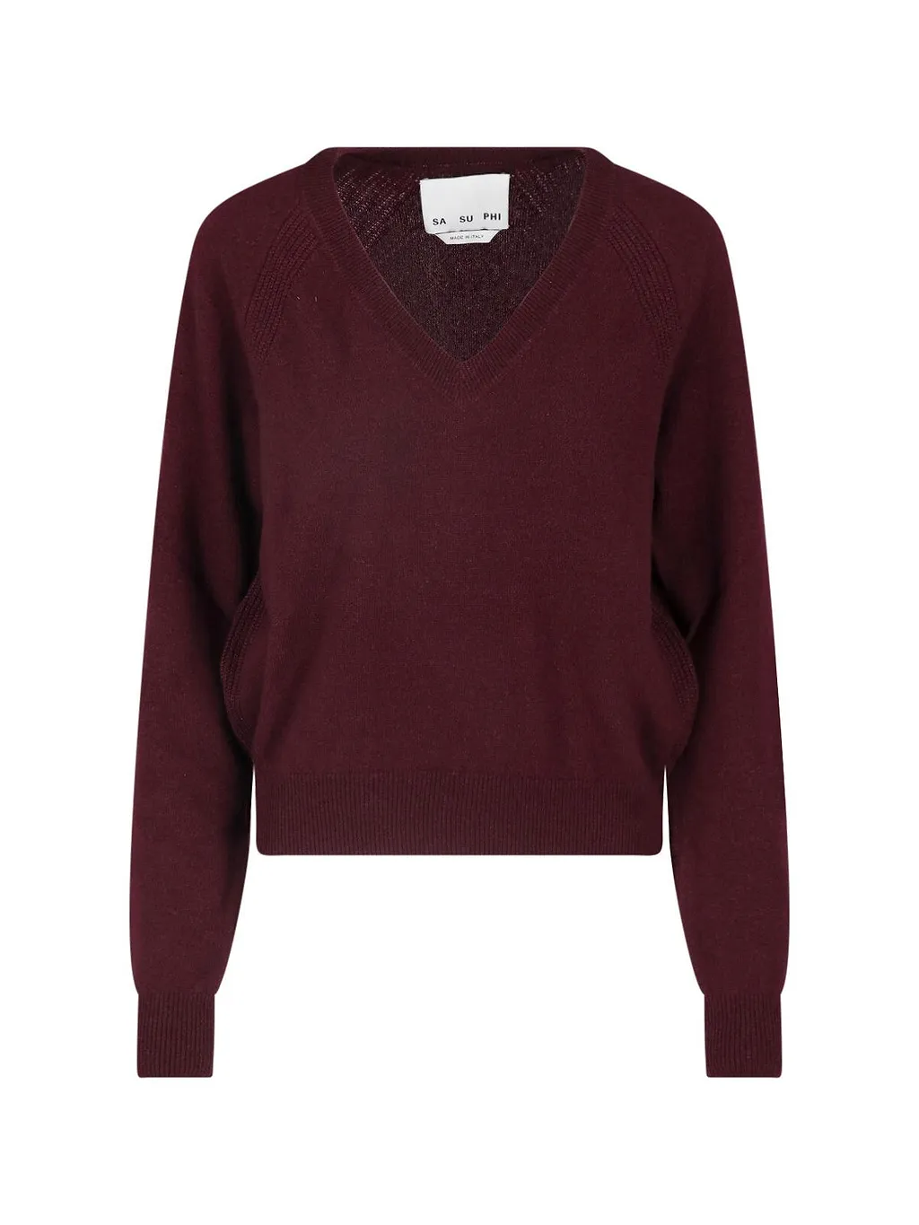 Sa Su Phi V-Neck Knitted Sweater