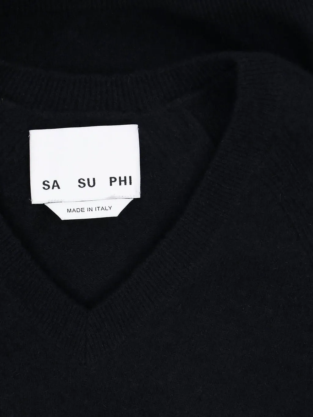 Sa Su Phi V-Neck Knitted Sweater