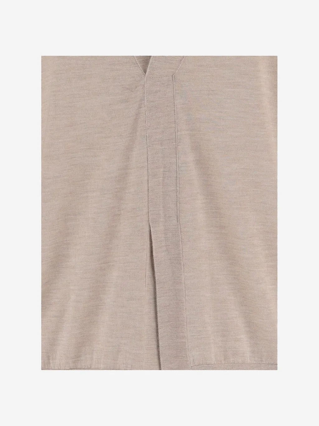 Sa Su Phi V-Neck Slit Knitted Sweater