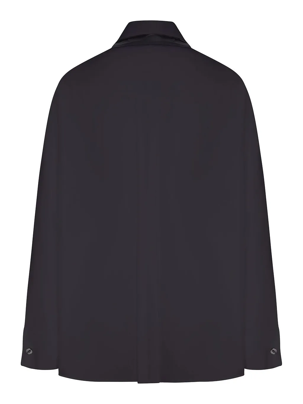 Sacai Scarf Detailed Poplin Shirt