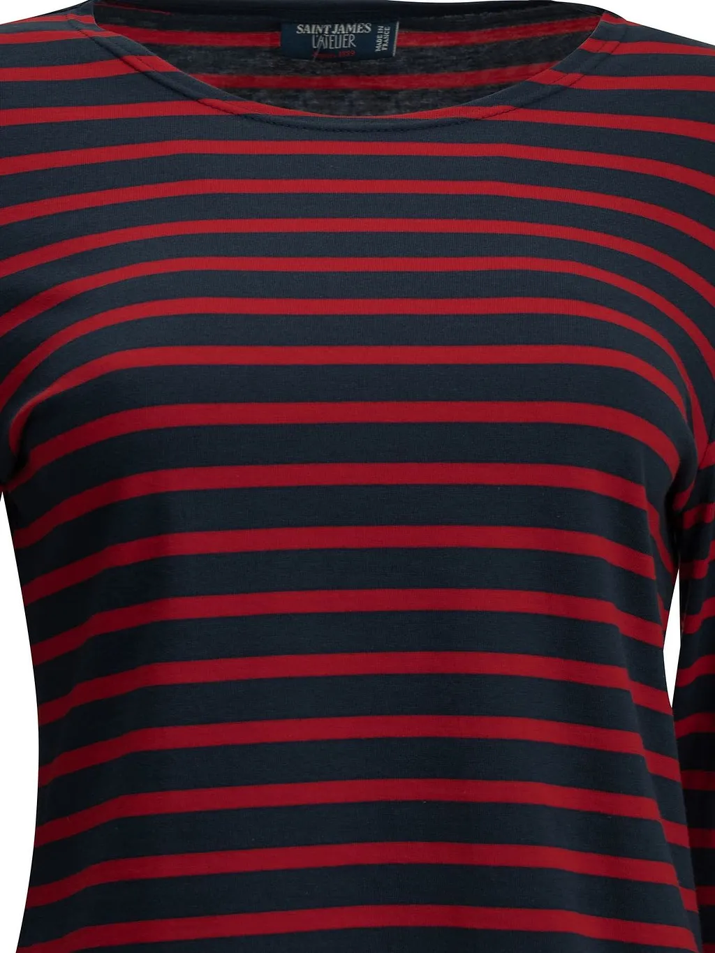 Saint James Striped Long-Sleeve T-Shirt