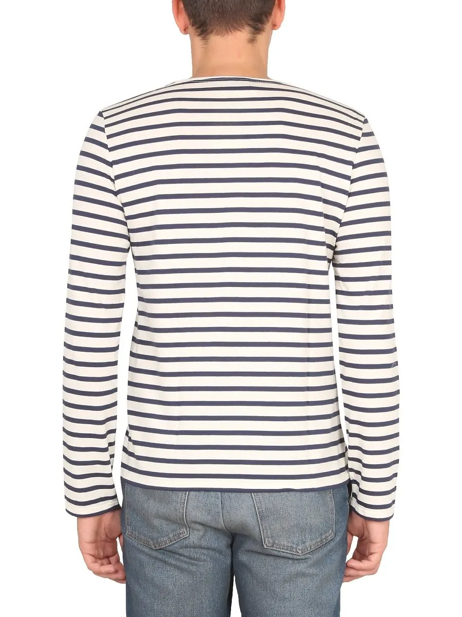 Saint James Striped Crewneck T-Shirt