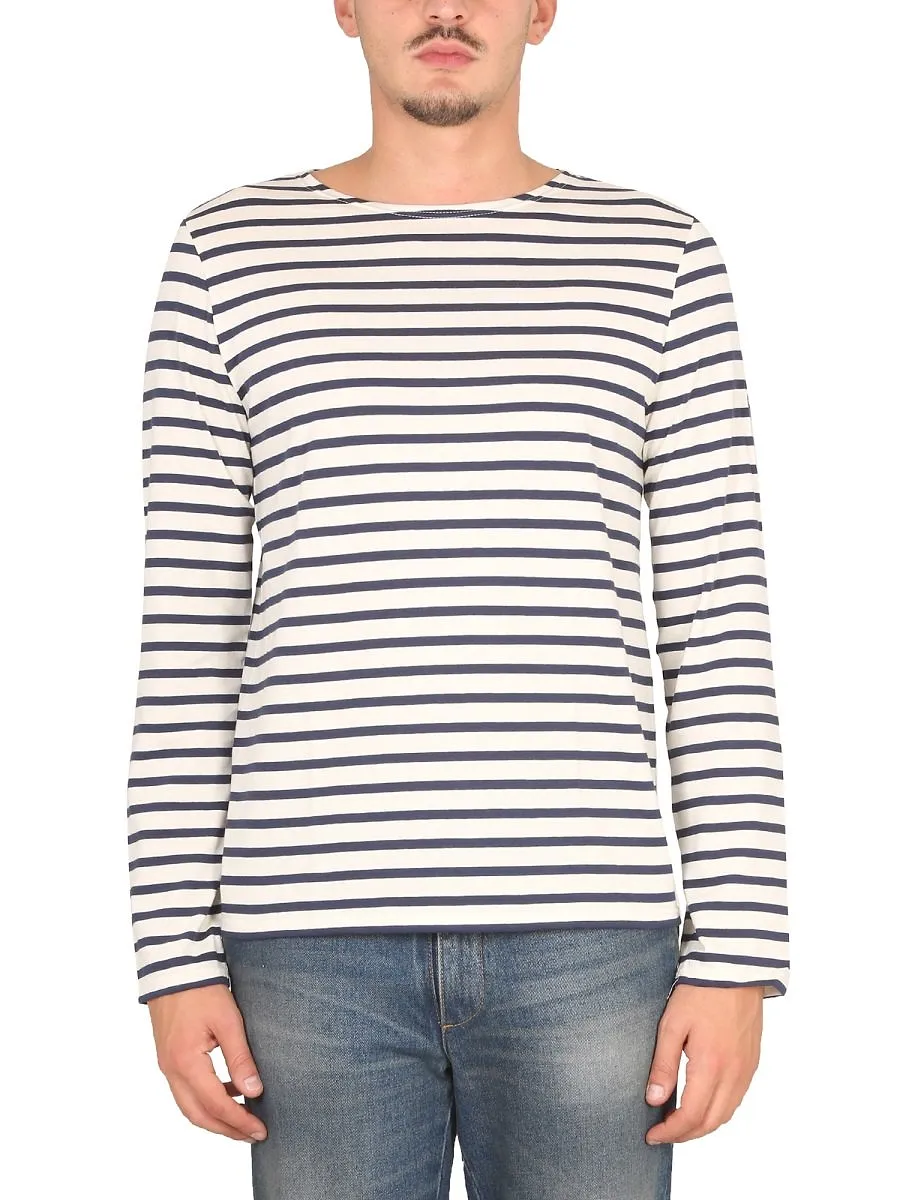 Saint James Striped Crewneck T-Shirt