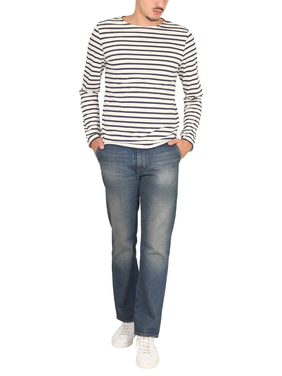 Saint James Striped Crewneck T-Shirt
