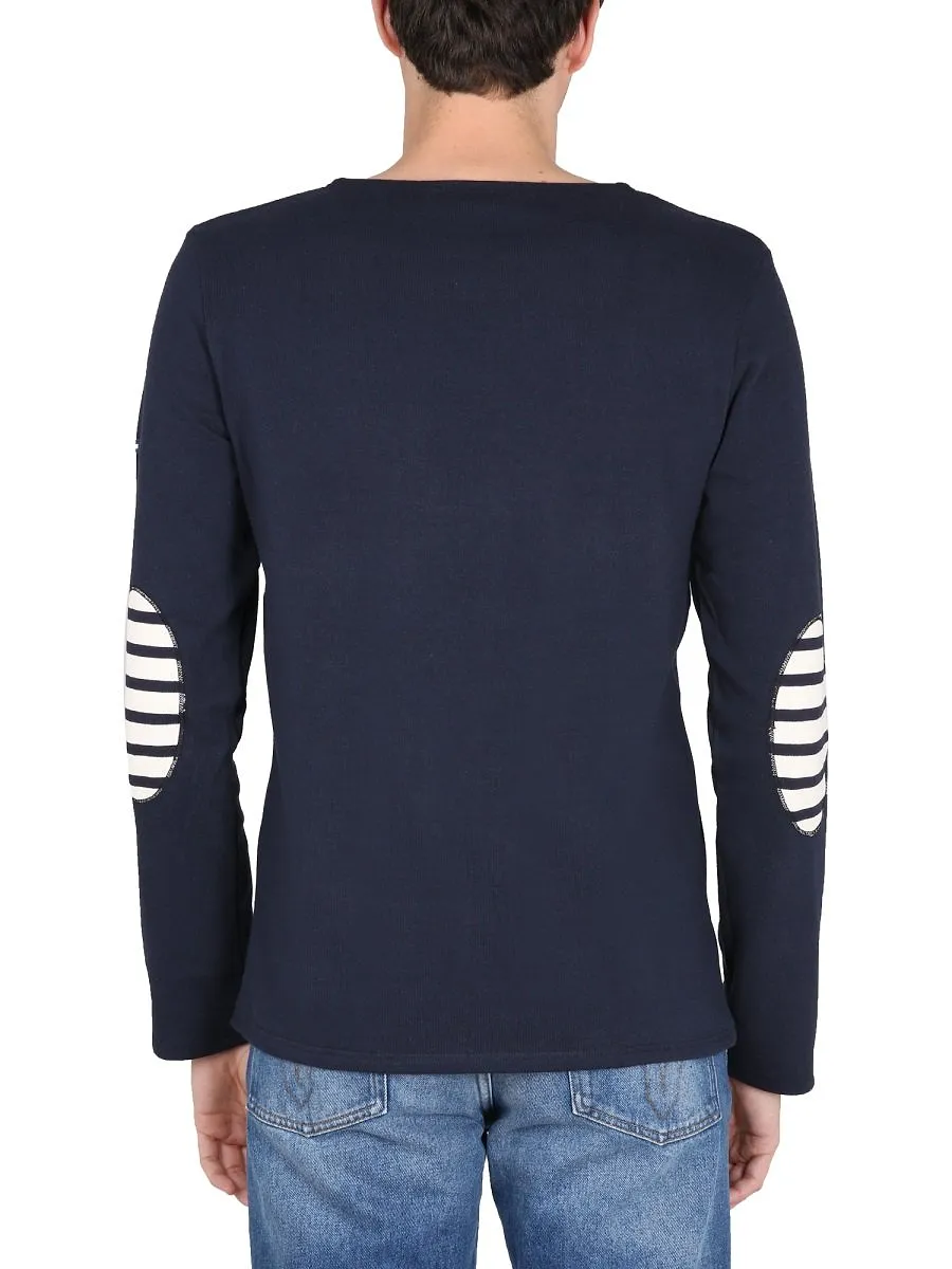 Saint James Striped Long Sleeved Jumper