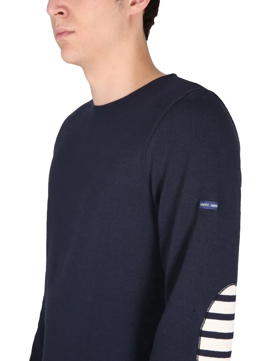 Saint James Striped Long Sleeved Jumper