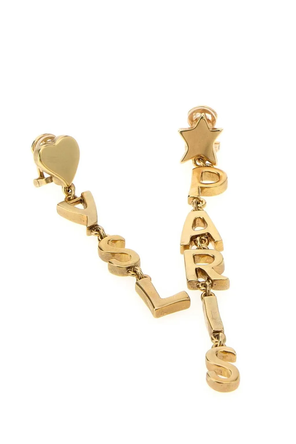 Saint Laurent Bo Paris Drop Earrings
