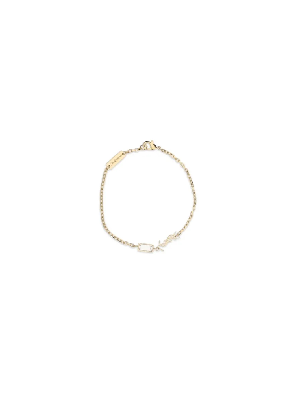 Saint Laurent Cassandre Charm Bracelet