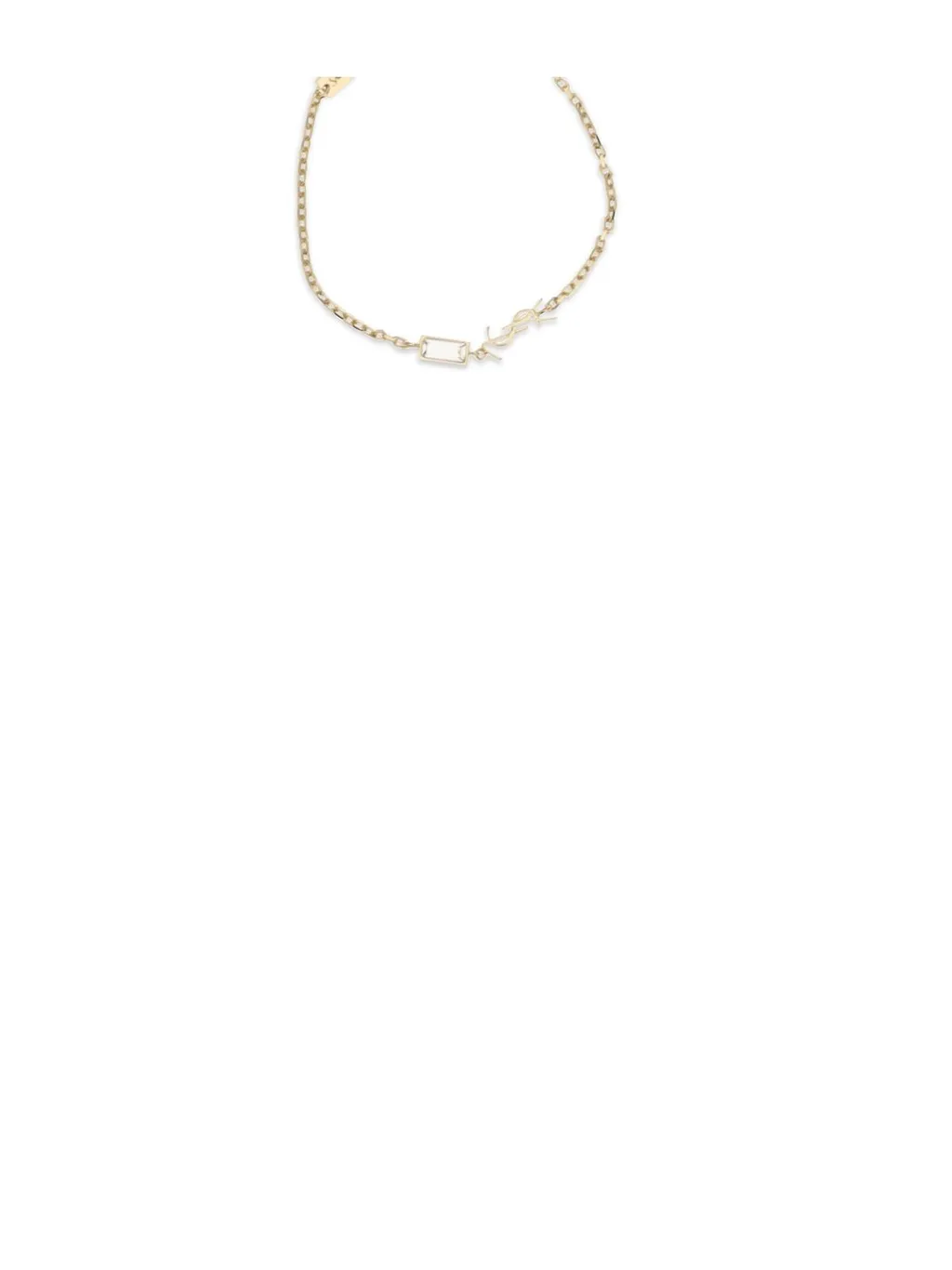 Saint Laurent Cassandre Charm Bracelet