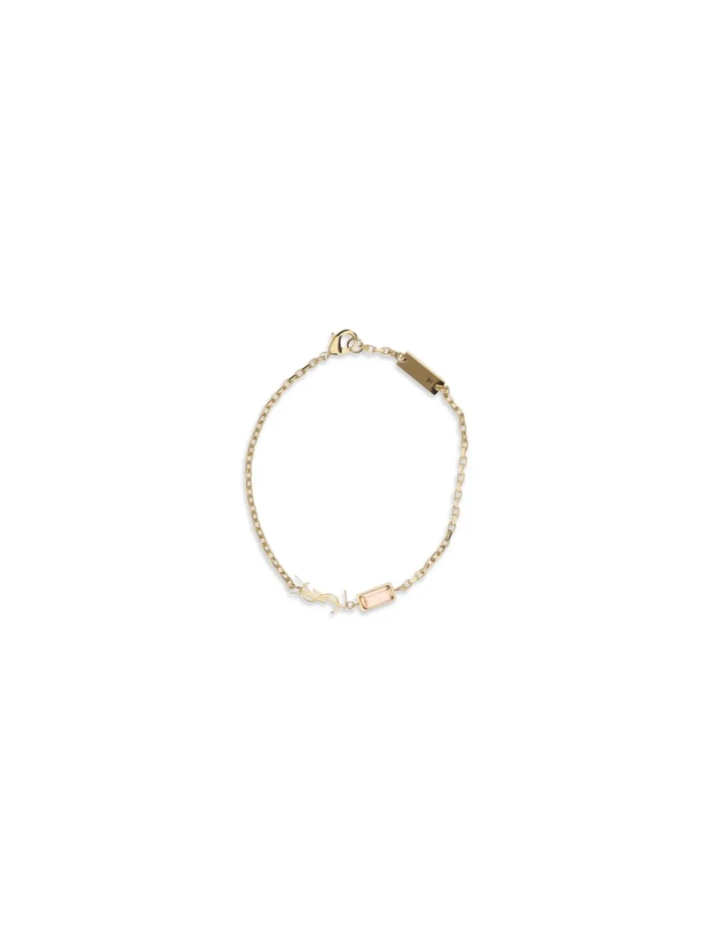 Saint Laurent Cassandre Charm Bracelet