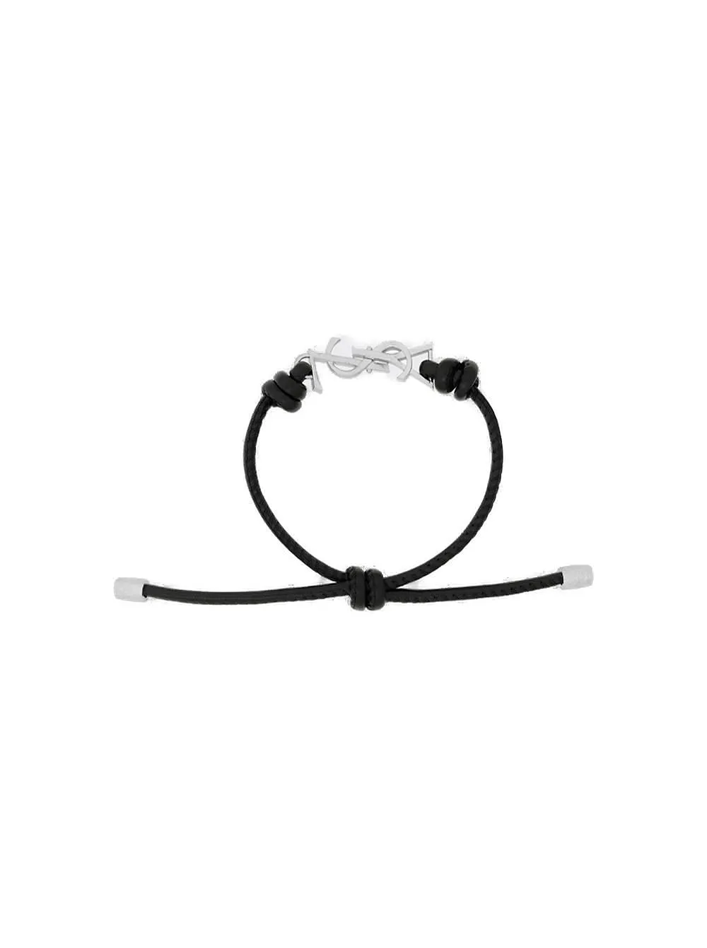 Saint Laurent Cassandre Cord Bracelet