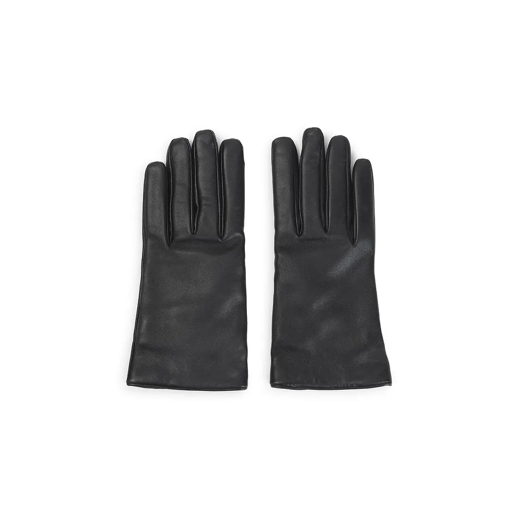 Saint Laurent Cassandre Logo Plaque Gloves