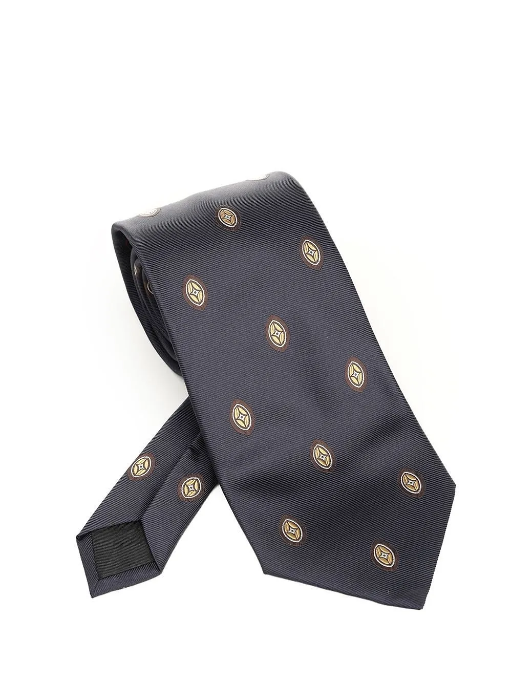Saint Laurent Jacquard Wide Tie